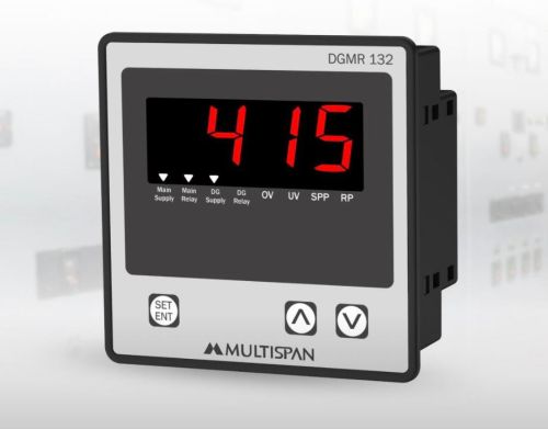 3 Phase Multispan Dgmr 132 Auto Mains Failure Monitoring Relay