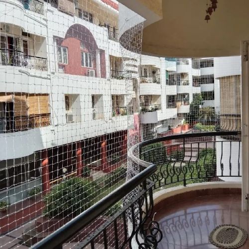 HDPE Anti Bird Net, Color : Black, Green for Safety Use