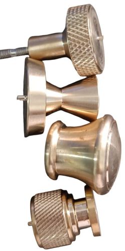 Chrome Brass Door Knob, Shape : Round