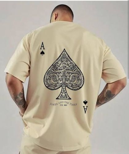 Cotton t shirts, Pattern : Plain Casual Wear