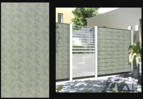 Flexibond Matte / Textured Cement Finish Aluminum Composite Panel