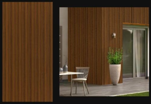 Royal Teak Wood Finish Aluminum Composite Panel