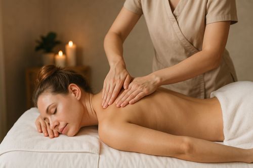 Neoprene Plain Head Neck Shoulder Massage Service