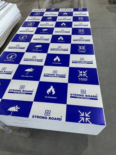 Plain Rigid PVC Board, Thickness : 15-20mm for Advertising, Furniture