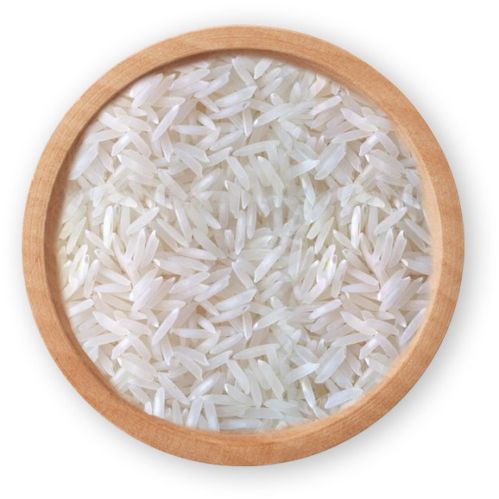 Unpolished Natural Soft Basmati Rice 1718 Steam, Color : White