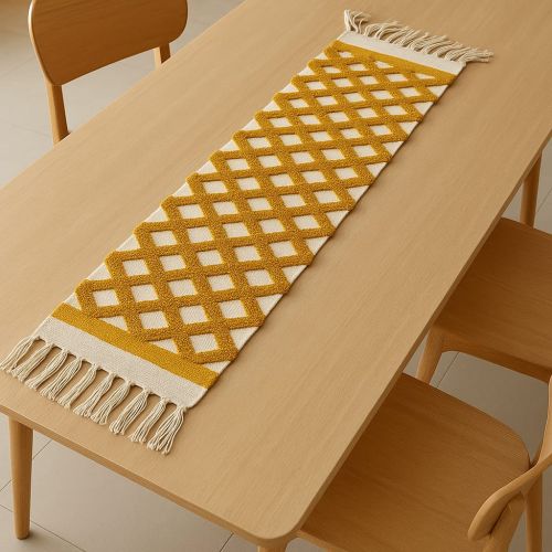 Polyester Printed Table Runner, Technics : Machine Made