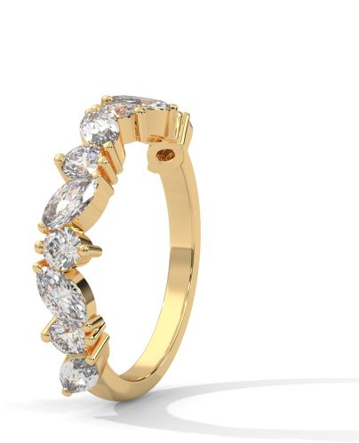Reeva Rare Gold Diamond Engagement Ring For Gift, Color : All