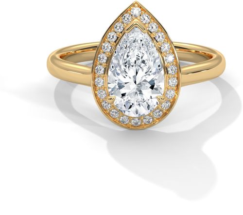 GOLD Polished diamond rings, Brand Name : Reeva Rare