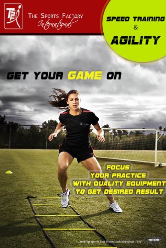 Aluminum Agility Ladder, Packaging Type : Grey