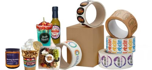 Glossy Lamination Laser Cutting PVC Packaging Labels