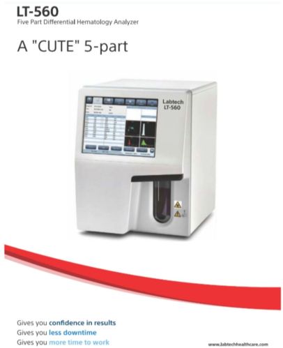 Electric 5 Part Hematology Analyzer, Automation Grade : Automatic