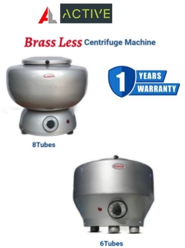 Manual Electric Centrifuge Machine, Packaging Type : Grey