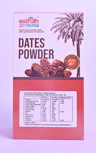 Eatruth Dates Powder, Packaging Type : Carton