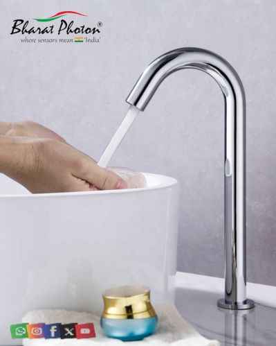 Bharat Photon Brass Sensor Tap, Color : Silver for Office