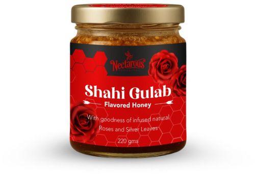 Nectarous Flavored Shahi Gulab Honey, Certification : FSSAI Certified