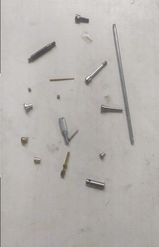 Polished Mild Steel Rivet, Color : Grey, Silver for Fittngs Use