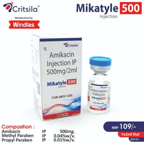 Amikacin Sulphate 500 Mg Injection