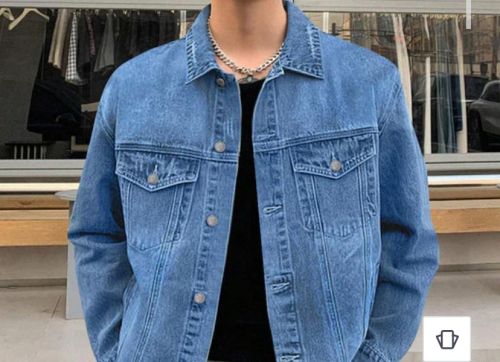 Unisex Cotton peter carter Jeans Jacket, Pattern : Plain