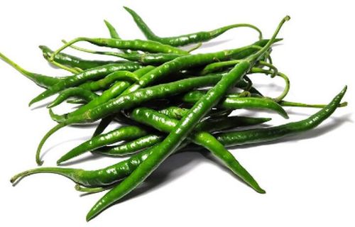Organic Whole Green Chilli 2-4 Inches Long