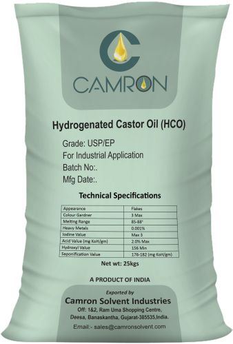 Hydrogenated Castor Oil Usp/ep, Brand Name : Camron