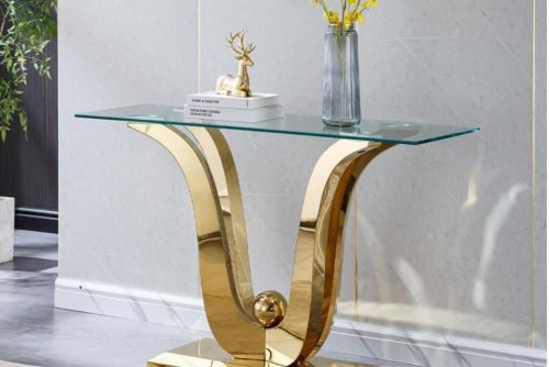 Brass Tables, Shape : V Shaped