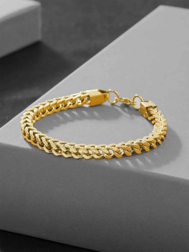 22K Men Gold Bracelet
