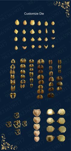 Alloy Steel Polished Necklace Sample Dies for Industrial Use