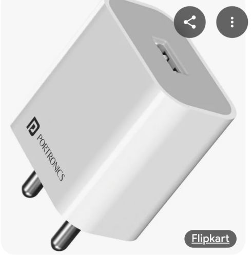 Mobile phone charger, Packaging Type : Black, White