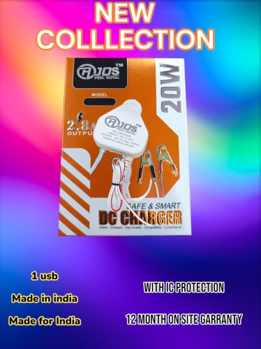 USB-A 20 Watt USB Port DC Charger, Brand Name : RJO5 Feel Royal