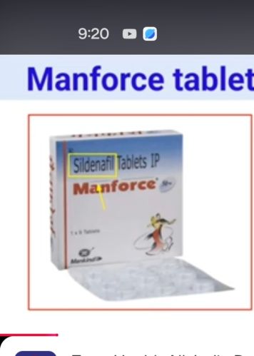 Manforce 100 Mg Tablet