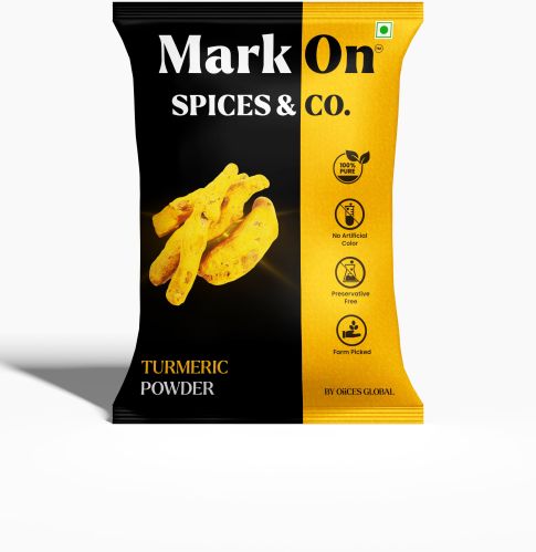 Spicy A Grade turmeric powder, Packaging Size : 100g