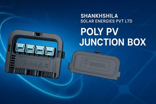Sssepl Non Coated Solar Pv Poly Junction Box, Color : Black