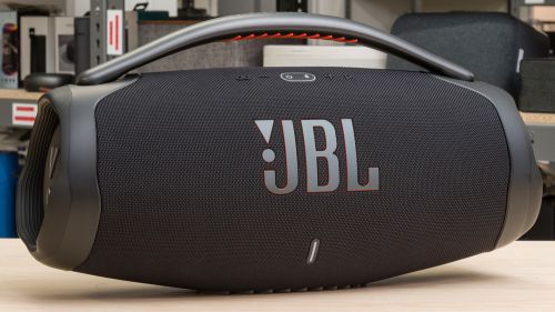 Battery JBL Boombox 4 Speakers, Power : 120W, Packaging Type : Black