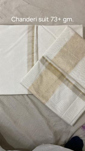 Silk Banarasi Chanderi Suits, Stitch Type : Unstitched