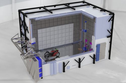 Anechoic Chambers, Packaging Type : Black, Grey, White for Industrial