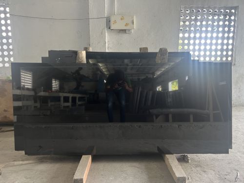 Polished Absolute Black Granite Slabs