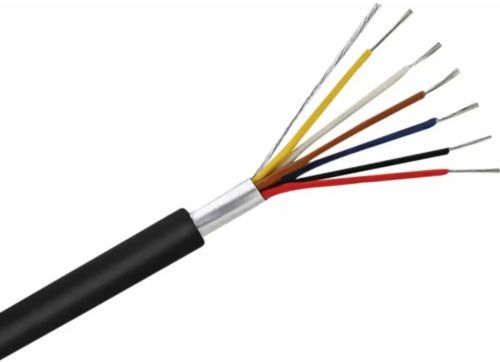 Rubber Multicore Shielded Cables, Color : Black, White