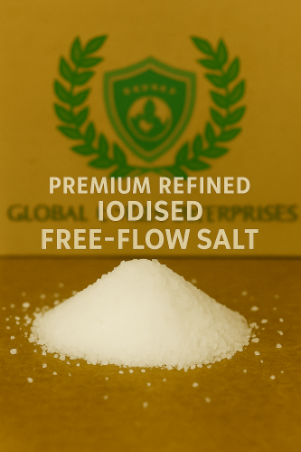 Refined Iodised Free Flow Salt, Packaging Type : White