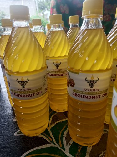 Skin Care Organic Groundnut Oil, Packaging Type : Plastic Bottle