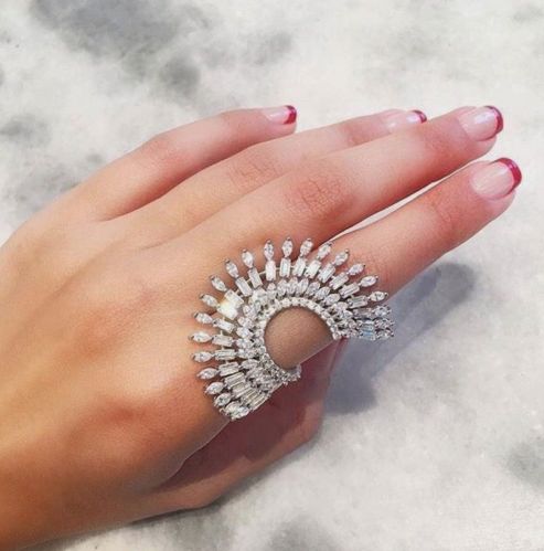 Polished Diamond Rings, Brand Name : Divine Gems