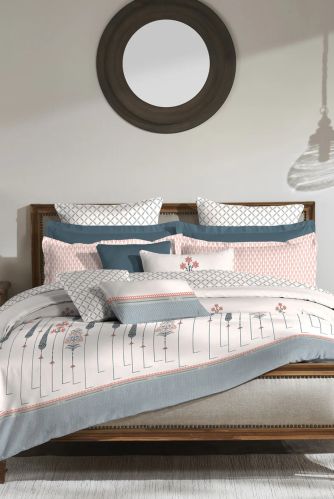 Trident Cotton Bed Sheets, Color : Multiple Colours, Multiple Colour