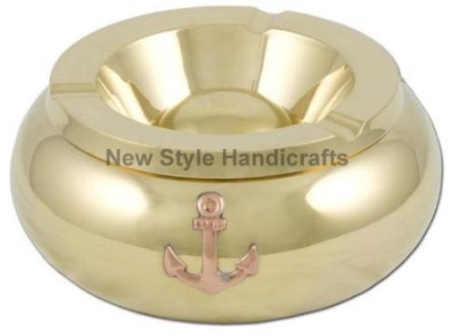 Glass Ashtray N-0761, Shape : Round