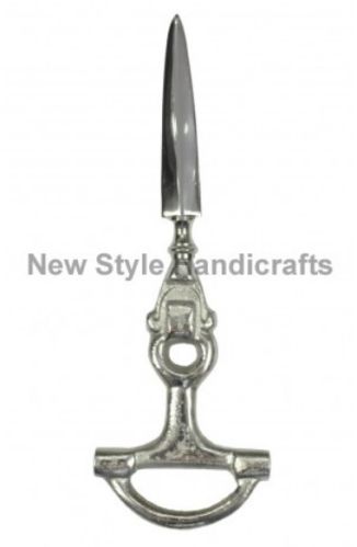 Nickle Aluminium Letter Opener N-5276, Color : Silver