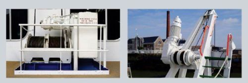 Electric Boat Winch For Lowering Retrieving Life