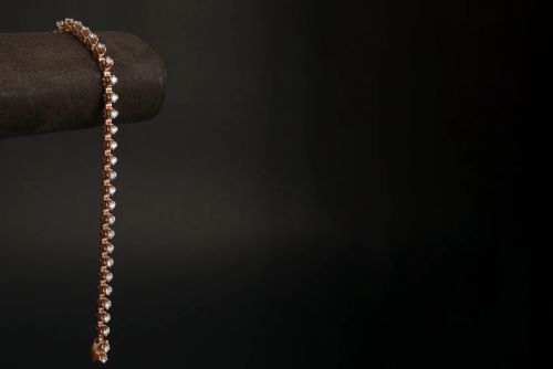 Rose Gold A Touch OF Forever Diamond Bracelet