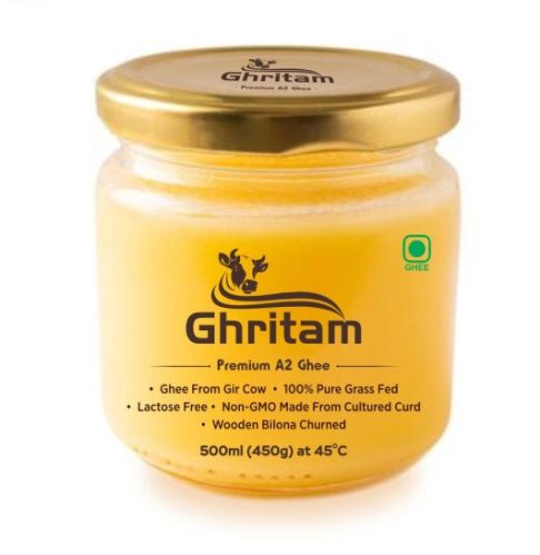 Ghritam Premium A2 Ghee 500 Ml