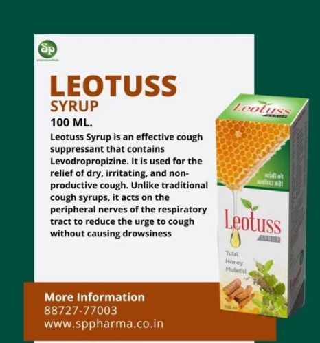 S.p Leotuss Cough Syrup 100 Ml.