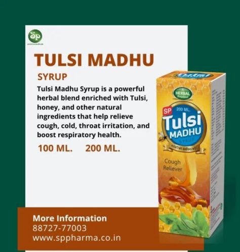 S.p Tulsi Madhu Cough Syrup
