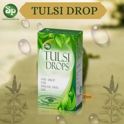 Tulsi Drops 15 Ml, Packaging Type : Bottle
