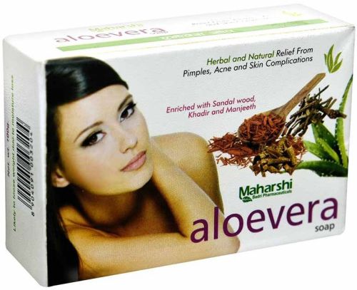 Aloevera Soap for Healthy Bright Skin, Treats Acne, Pimples